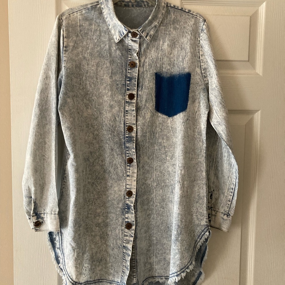 🔶Bundle 3 for 25🔶 Denim long sleeve dress or shirt